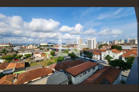 Vista da Sala de apartamento para alugar com 2 quartos, 101m² em Macuco, Santos