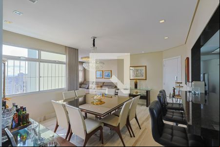 Sala de apartamento à venda com 4 quartos, 145m² em Gutierrez, Belo Horizonte