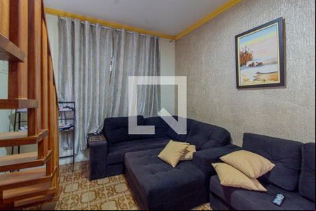 Sala de casa para alugar com 3 quartos, 85m² em Vila Frugoli, São Paulo