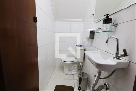 Lavabo de casa para alugar com 3 quartos, 120m² em Vila Camilópolis, Santo André