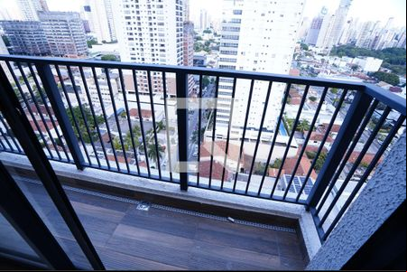 Varanda da Sala de apartamento para alugar com 2 quartos, 75m² em Setor Bueno, Goiânia