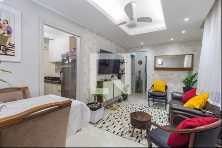 Sala de apartamento para alugar com 2 quartos, 72m² em Nossa Senhora das Gracas, Canoas