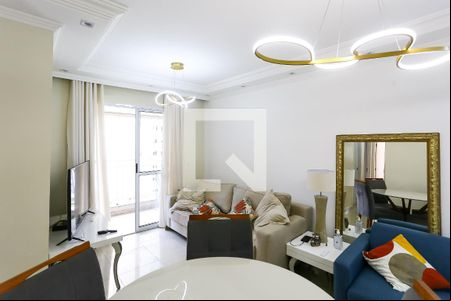 sala de apartamento à venda com 3 quartos, 73m² em Vila Sonia do Taboao, Taboão da Serra