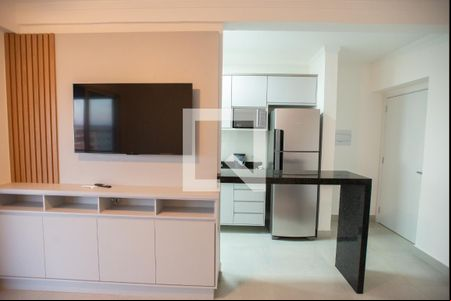 Sala de apartamento para alugar com 1 quarto, 42m² em Ribeirânia, Ribeirão Preto