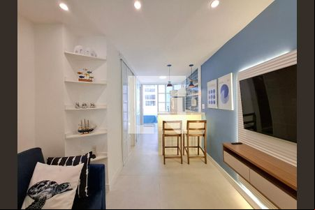 Sala de apartamento para alugar com 1 quarto, 33m² em Centro, Rio de Janeiro