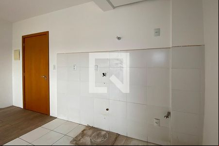 Cozinha e Área de Serviço de kitnet/studio para alugar com 1 quarto, 36m² em São José, São Leopoldo
