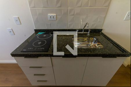 Sala/Cozinha de apartamento para alugar com 1 quarto, 27m² em Vila Aricanduva, São Paulo