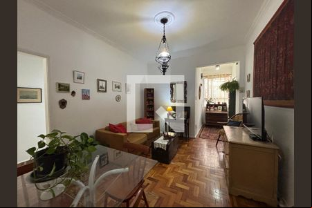 Sala de apartamento à venda com 2 quartos, 80m² em Jardim Botânico, Rio de Janeiro