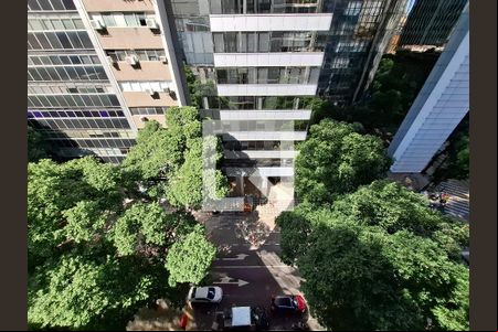 Vista da varanda de apartamento para alugar com 1 quarto, 34m² em Centro, Rio de Janeiro
