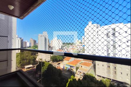Varanda da Sala de apartamento para alugar com 3 quartos, 160m² em Jardim Proença, Campinas