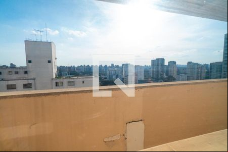 Vista da Sala de apartamento à venda com 1 quarto, 35m² em Mirandópolis, São Paulo