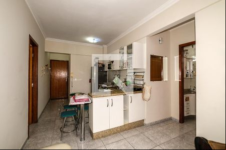Sala/Cozinha de apartamento à venda com 2 quartos, 66m² em Santo Agostinho, Belo Horizonte