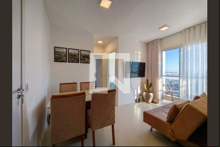 Sala de apartamento para alugar com 2 quartos, 44m² em Santo Cristo, Rio de Janeiro