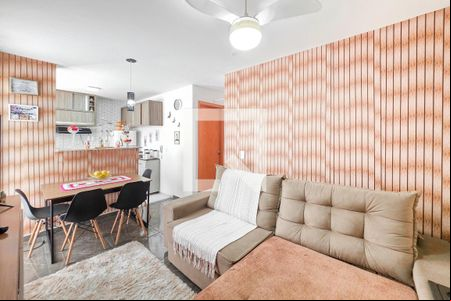 Sala de apartamento para alugar com 2 quartos, 46m² em Vila Nova Alianca, Jacareí