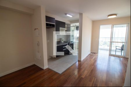 Sala/Cozinha de apartamento para alugar com 2 quartos, 54m² em Santo Amaro, São Paulo