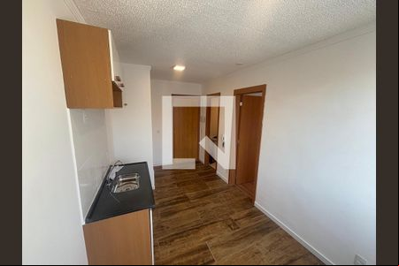 Sala/Cozinha de apartamento para alugar com 1 quarto, 25m² em Belenzinho, São Paulo