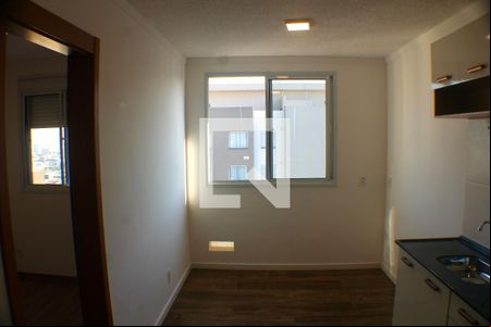Sala/Cozinha de apartamento para alugar com 1 quarto, 25m² em Belenzinho, São Paulo
