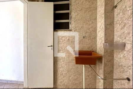 Banheiro de kitnet/studio à venda com 1 quarto, 34m² em Lapa, Rio de Janeiro