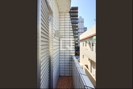 Sacada de kitnet/studio para alugar com 0 quarto, 20m² em Guilhermina, Praia Grande
