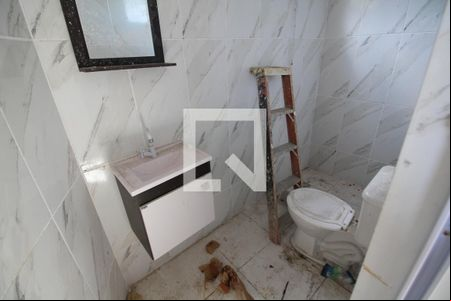 Banheiro de kitnet/studio à venda com 1 quarto, 33m² em Taquara, Rio de Janeiro