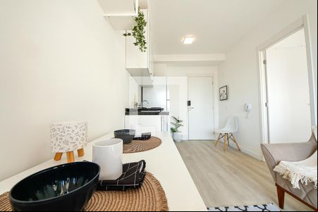 Sala/Cozinha de apartamento à venda com 1 quarto, 28m² em Jardim Independência (são Paulo), São Paulo