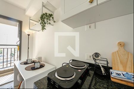 Sala/Cozinha de apartamento à venda com 1 quarto, 28m² em Jardim Independência (são Paulo), São Paulo