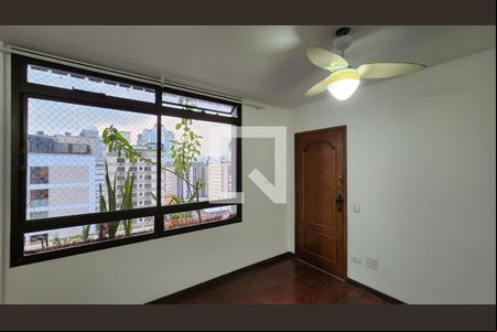 Sala de apartamento para alugar com 4 quartos, 93m² em Boqueirão, Santos