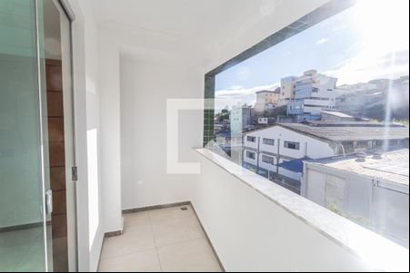 Varanda da Sala de apartamento para alugar com 3 quartos, 127m² em Cachoeirinha, Belo Horizonte