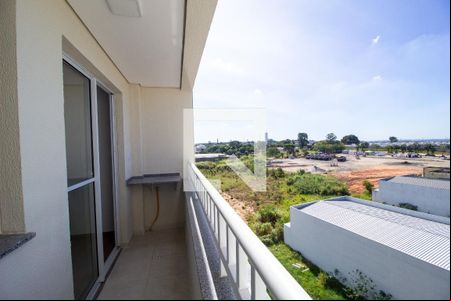 Varanda da Sala de apartamento para alugar com 2 quartos, 50m² em Aparecidinha, Sorocaba