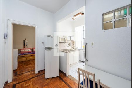 Sala de apartamento para alugar com 1 quarto, 36m² em Aparecida, Santos