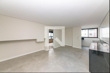 Sala de apartamento à venda com 1 quarto, 50m² em Santa Efigênia, Belo Horizonte