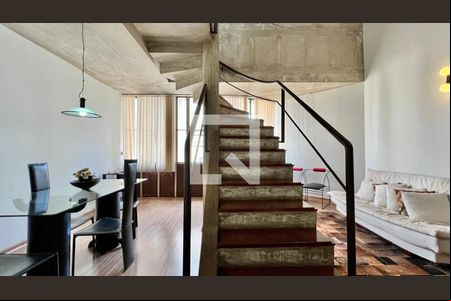 Sala de apartamento à venda com 2 quartos, 111m² em Funcionários, Belo Horizonte