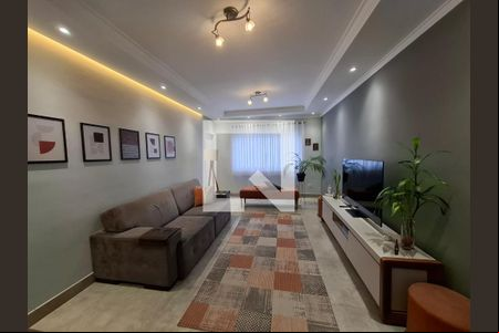 Sala de casa à venda com 3 quartos, 211m² em Vila Assunção, Santo André