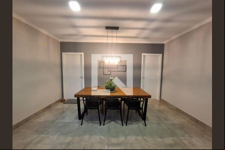 Sala de Jantar de casa à venda com 3 quartos, 211m² em Vila Assunção, Santo André
