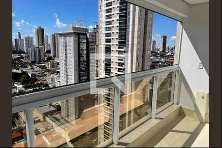 Sacada da sala de apartamento para alugar com 2 quartos, 70m² em Setor Bueno, Goiânia
