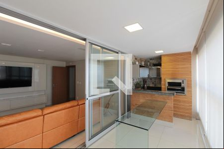 Varanda Gourmet de apartamento para alugar com 3 quartos, 157m² em Itapoã, Belo Horizonte