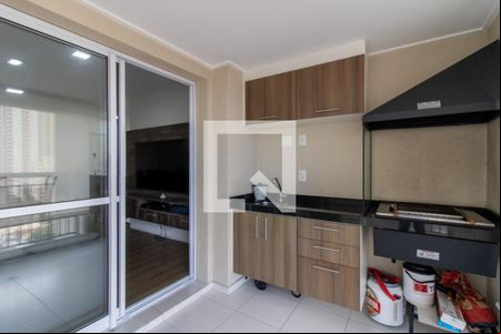 Varanda Gourmet de apartamento à venda com 2 quartos, 68m² em Jardim Flor da Montanha, Guarulhos