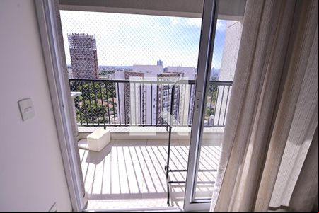 varanda Sala de apartamento para alugar com 2 quartos, 69m² em Vila Rosa, Goiânia