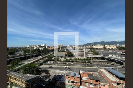 Vista da varanda da sala de apartamento à venda com 2 quartos, 40m² em Del Castilho, Rio de Janeiro