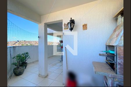 Varanda da Sala de apartamento à venda com 3 quartos, 126m² em Salgado Filho, Belo Horizonte
