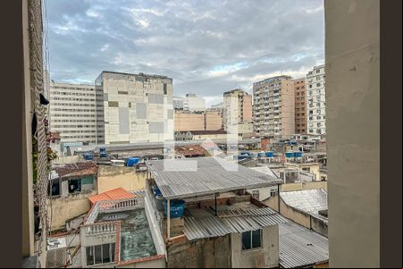 Vista - Sala/Quarto de apartamento para alugar com 1 quarto, 26m² em Centro, Rio de Janeiro