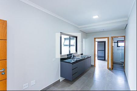 Sala e cozinha de apartamento para alugar com 1 quarto, 60m² em Parque Sao Domingos, São Paulo