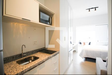 Studio de kitnet/studio para alugar com 1 quarto, 27m² em Moema, São Paulo