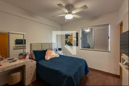 Suíte de apartamento à venda com 3 quartos, 87m² em Caiçaras, Belo Horizonte