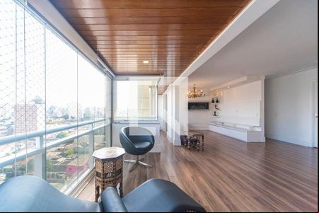 Varanda Gourmet de apartamento para alugar com 3 quartos, 128m² em Centro, Santo André