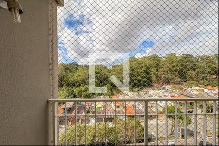 Vista da Sala de apartamento para alugar com 3 quartos, 65m² em Baeta Neves, São Bernardo do Campo