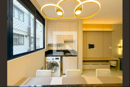 Sala/Cozinha de apartamento para alugar com 2 quartos, 88m² em Ingleses do Rio Vermelho, Florianópolis