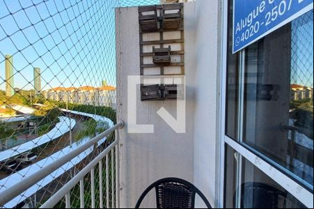 Varanda da Sala de apartamento para alugar com 3 quartos, 52m² em Vila Marieta, Campinas