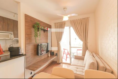 Sala de apartamento à venda com 2 quartos, 56m² em Cidade Luíza, Jundiaí