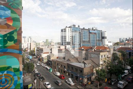 Quarto 1 Vista de apartamento à venda com 2 quartos, 42m² em Cidade Baixa, Porto Alegre